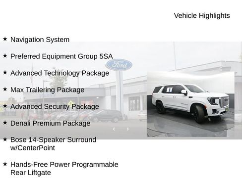 Used 2022 GMC Yukon Denali w/ Denali Premium Package image 20