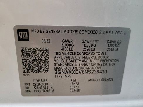 Used 2022 Chevrolet Equinox Premier AWD/4WD image 33