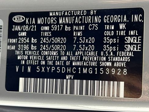 Used 2021 Kia Telluride SX w/ SX Prestige Package AWD/4WD image 43