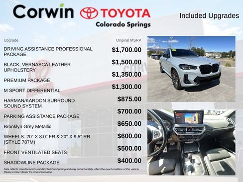 Used 2023 BMW X4 M40i AWD/4WD image 4