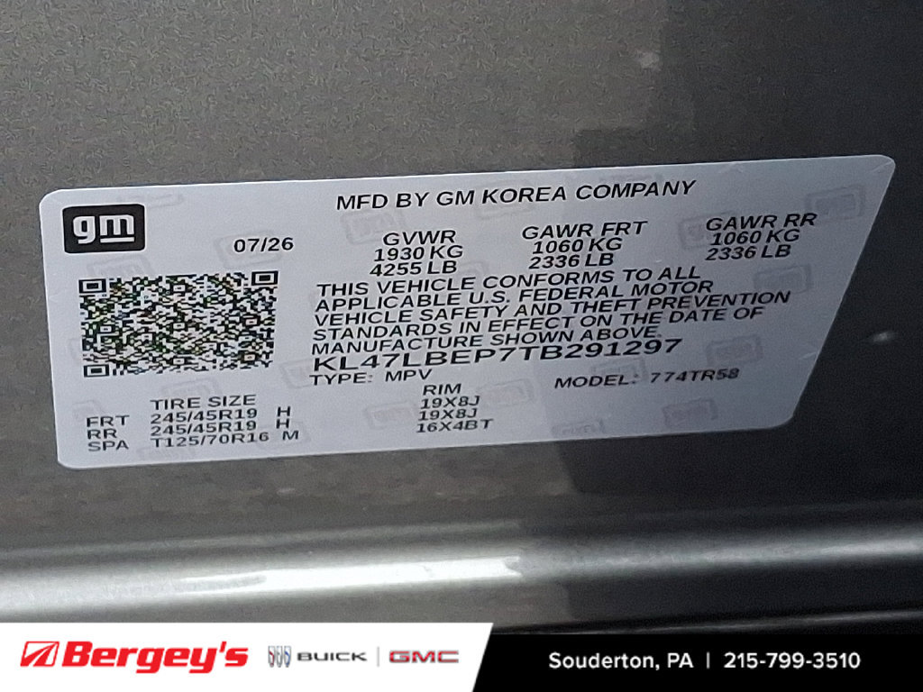 New 2026 Buick Envista Sport Touring w/ Convenience I Package FWD image 19
