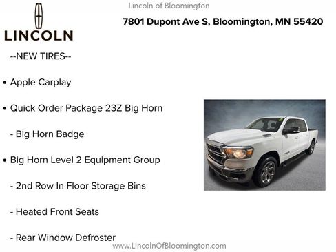 Used 2022 RAM 1500 Big Horn AWD/4WD image 5