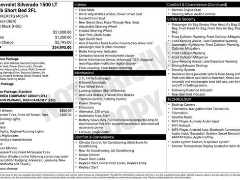 Used 2026 Chevrolet Silverado 1500 LT AWD/4WD image 20