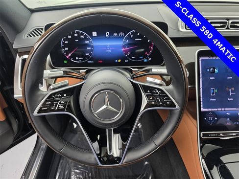 Used 2021 Mercedes-Benz S 580 4MATIC Sedan image 20