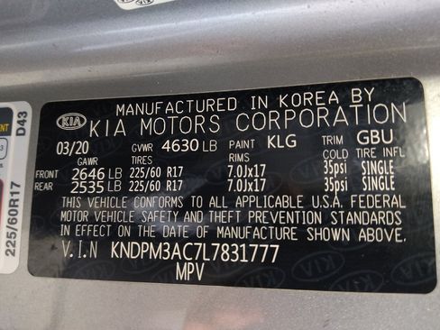 Used 2020 Kia Sportage LX w/ LX Popular Package FWD image 33