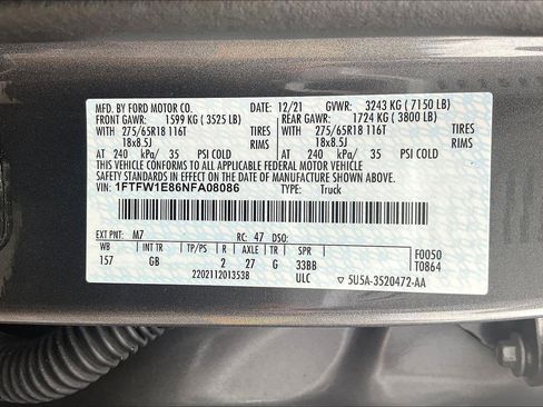 Used 2022 Ford F150 XL w/ STX Appearance Package image 36