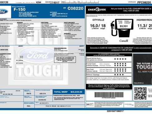 Used 2015 Ford F150 XLT AWD/4WD image 53