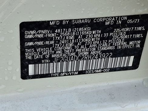 Used 2024 Subaru Crosstrek 2.0i Premium image 27