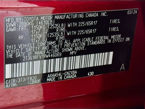 Used 2024 Toyota RAV4 LE AWD/4WD image 15