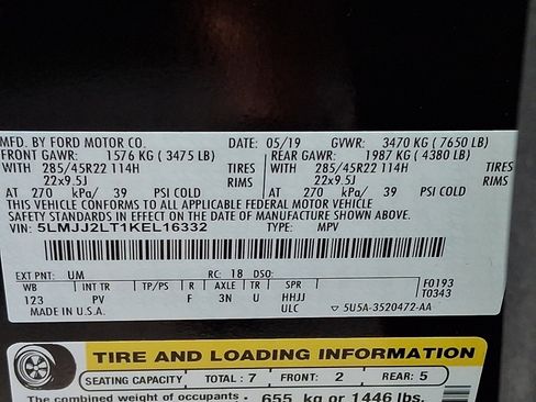 Used 2019 Lincoln Navigator Reserve w/ Cargo Package AWD/4WD image 28