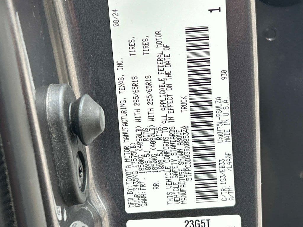 Used 2024 Toyota Tundra TRD Pro w/ TRD Pro Tow Package AWD/4WD image 10