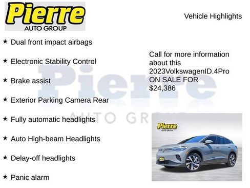 Used 2023 Volkswagen ID.4 Pro AWD/4WD image 14