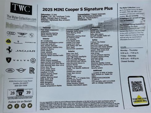 Used 2025 MINI Cooper S FWD image 43