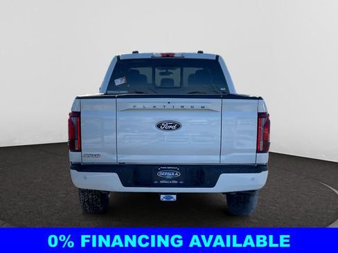 New 2025 Ford F150 Platinum w/ Equipment Group 702A High image 4