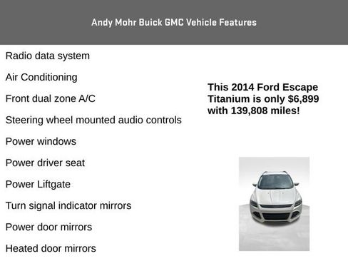 Used 2014 Ford Escape Titanium w/ Equipment Group 401A FWD image 8