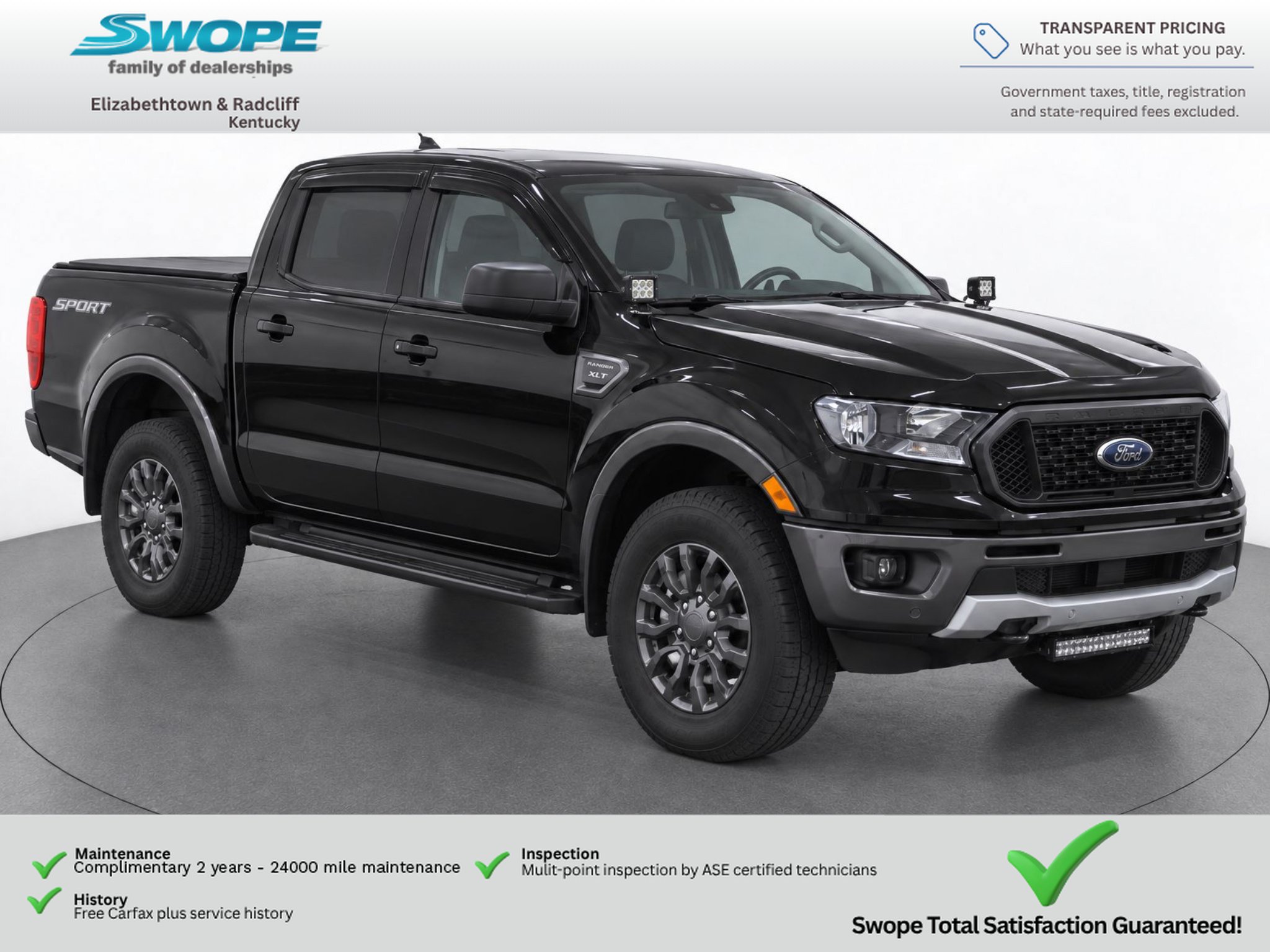 Used 2019 Ford Ranger XLT w/ Equipment Group 302A Luxury RWD image 3
