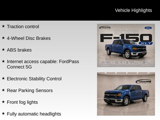 Used 2025 Ford F150 XLT w/ Equipment Group 301A Standard AWD/4WD image 15