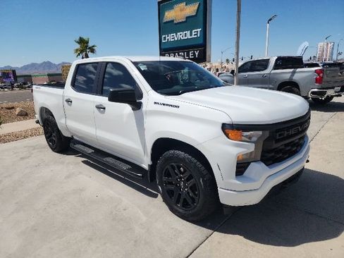 Used 2023 Chevrolet Silverado 1500 Custom w/ LPO, Dark Essentials Package AWD/4WD image 2