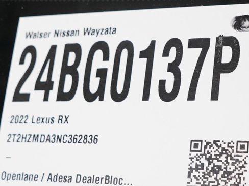 Used 2022 Lexus RX 350 AWD w/ Premium Package image 34