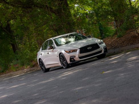 Used 2020 INFINITI Q50 Red Sport 400 w/ Proactive Package RWD image 36