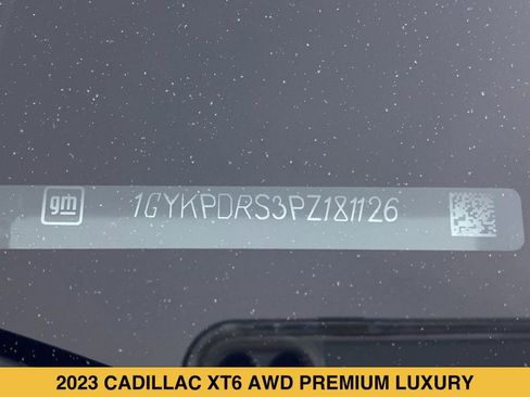 Certified 2023 Cadillac XT6 Premium Luxury w/ Technology Package AWD/4WD image 17