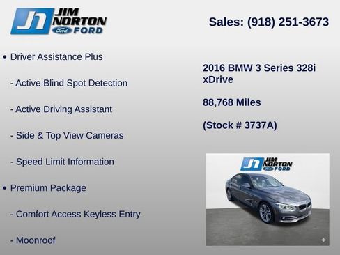 Used 2016 BMW 328i xDrive Sedan AWD/4WD image 14