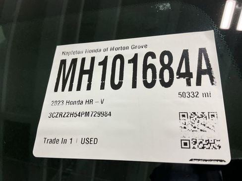 Certified 2023 Honda HR-V Sport image 36