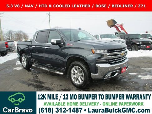 Used 2019 Chevrolet Silverado 1500 LTZ w/ LTZ Plus Package image 1