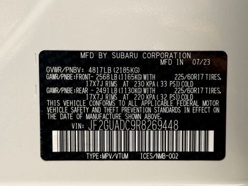 Certified 2024 Subaru Crosstrek 2.0i Premium AWD/4WD image 22