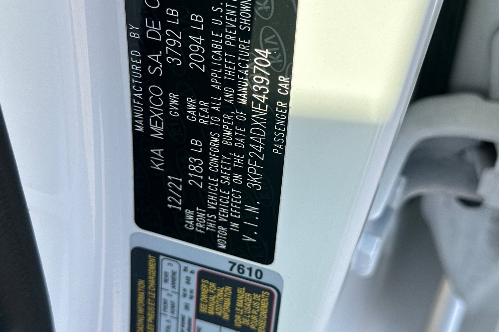 Used 2022 Kia Forte LXS FWD image 27