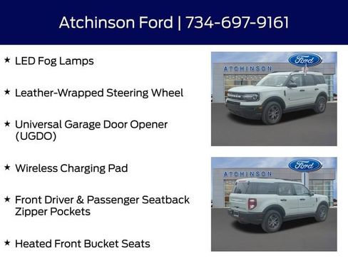 Certified 2022 Ford Bronco Sport Big Bend w/ Convenience Package image 16