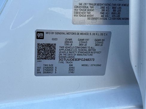 Used 2023 GMC Sierra 1500 SLT w/ SLT Premium Package AWD/4WD image 26