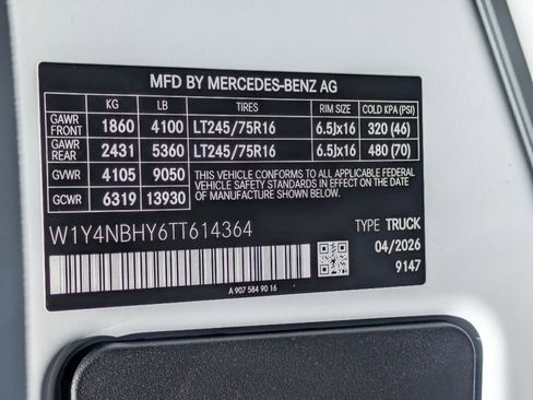 New 2026 Mercedes-Benz Sprinter 144 Cargo image 15