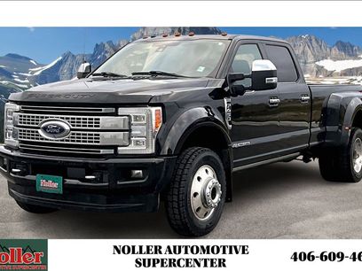 Used 2018 Ford F450 Platinum w/ Platinum Ultimate Package