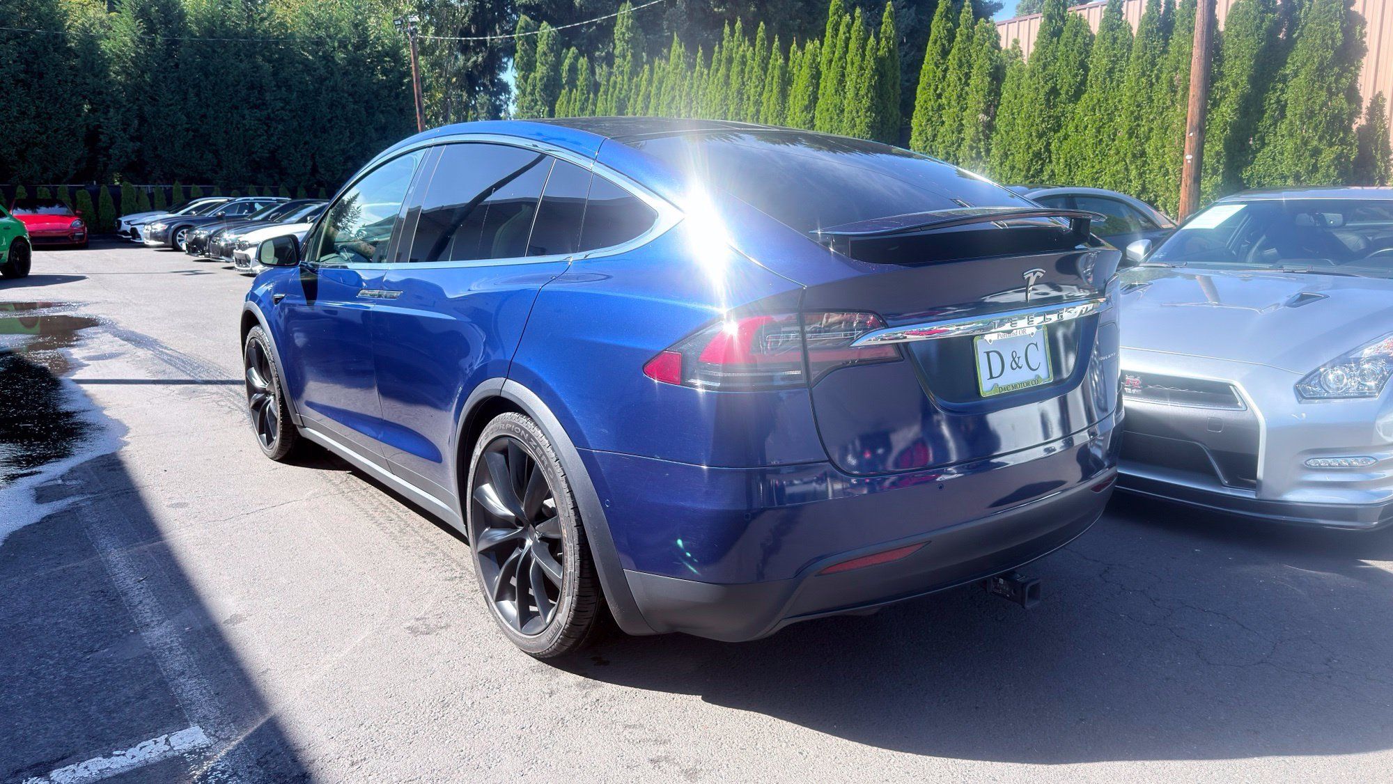 Used 2020 Tesla Model X Long Range AWD/4WD image 2