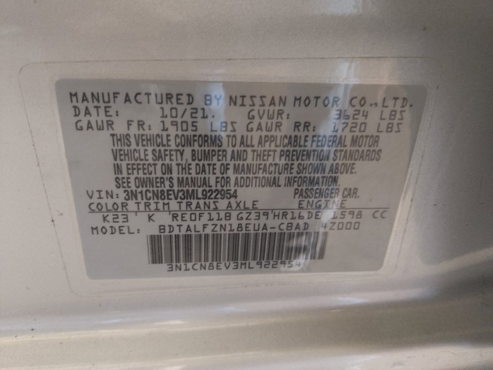 Used 2021 Nissan Versa SV FWD image 33