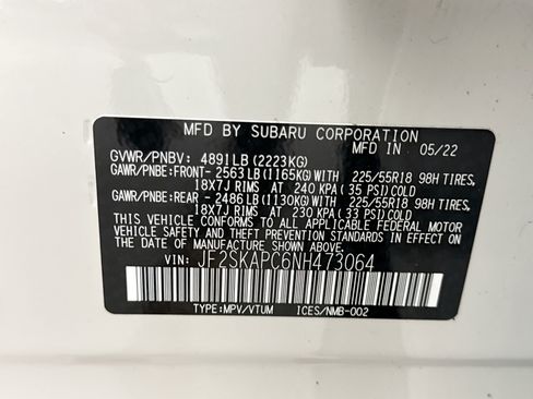 Used 2022 Subaru Forester Limited AWD/4WD image 12