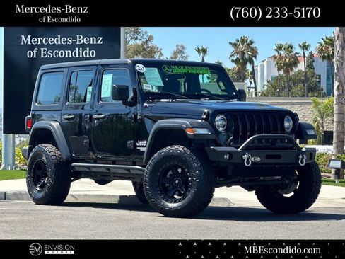 Used 2020 Jeep Wrangler Unlimited Sport AWD/4WD image 1