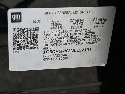 Used 2022 Cadillac CT5 Sport w/ Climate Package RWD image 30