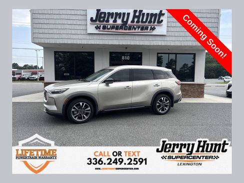 Used 2023 INFINITI QX60 Luxe w/ Cargo Package FWD image 1
