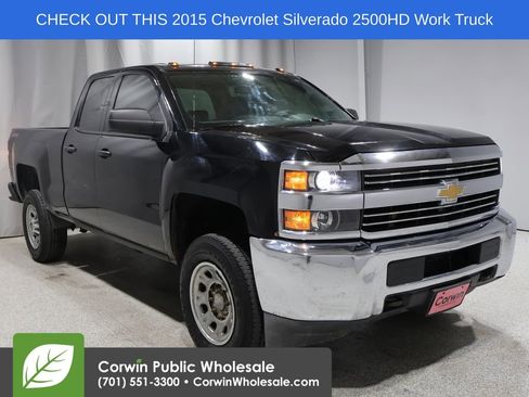 Used 2015 Chevrolet Silverado 2500 W/T w/ Snow Plow Prep Package image 1