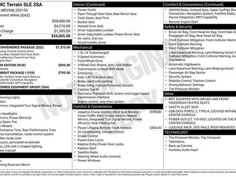 Used 2022 GMC Terrain SLE w/ Driver Convenience Package FWD image 6