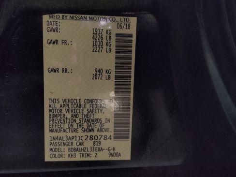 Used 2018 Nissan Altima 2.5 SR w/ SR Special Edition FWD image 33
