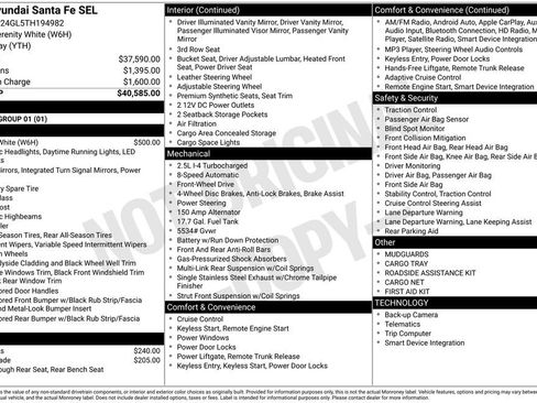 New 2026 Hyundai Santa Fe SEL image 21
