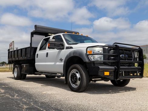 Used 2011 Ford F550 4x4 Crew Cab Super Duty w/ Payload Upgrade Pkg image 1