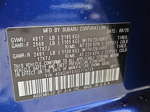 Certified 2025 Subaru Crosstrek 2.5i Wilderness w/ Crosstrek Mirror Package image 35