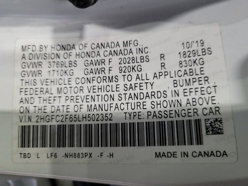 Used 2020 Honda Civic LX image 33
