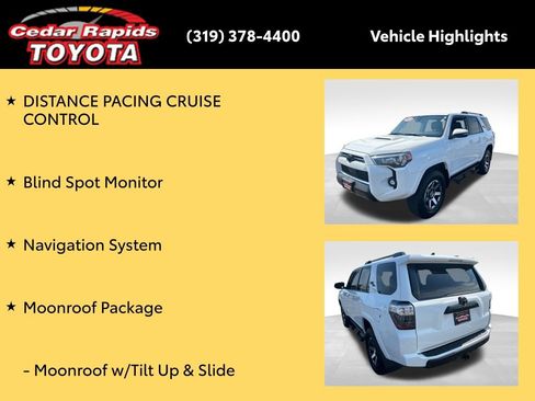 Certified 2023 Toyota 4Runner TRD Off-Road Premium w/ Moonroof Package AWD/4WD image 30