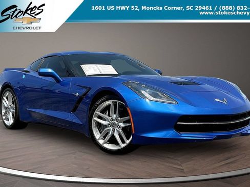 Used 2019 Chevrolet Corvette Stingray Coupe w/ Battery Protection Package RWD image 1