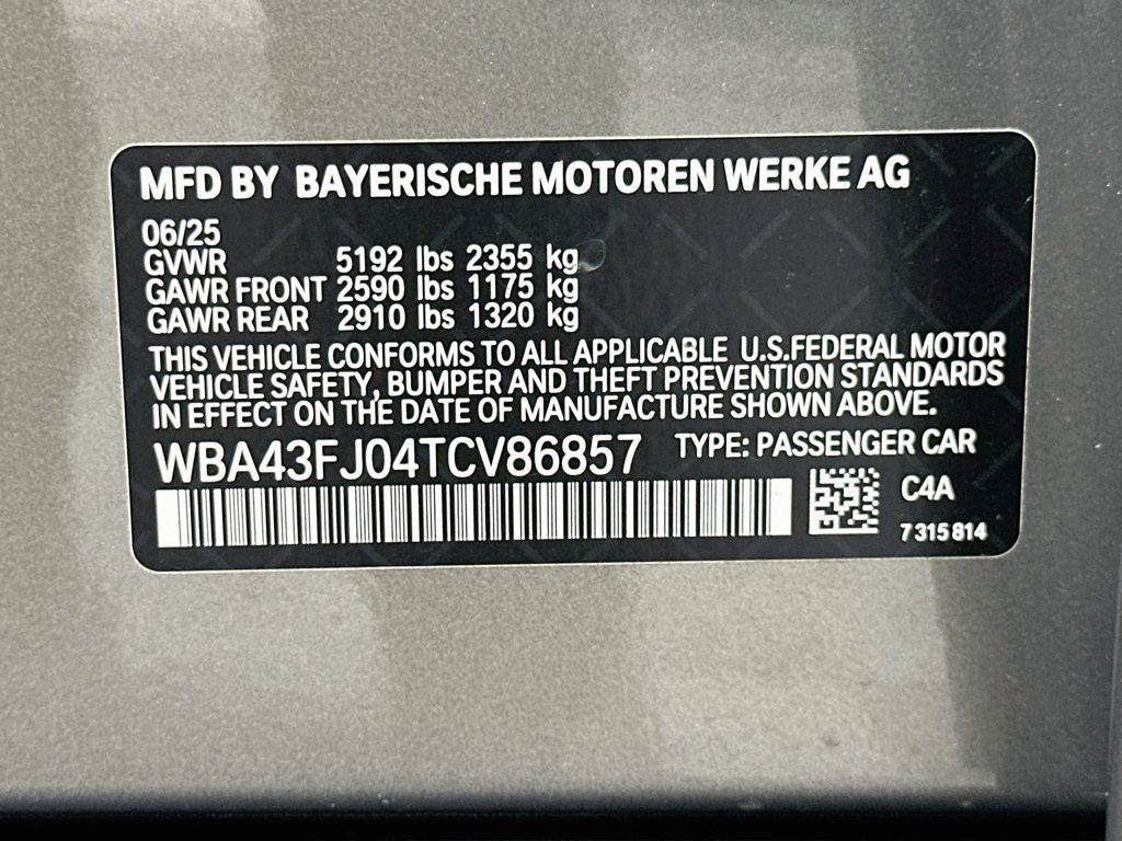 Used 2026 BMW 530i w/ Premium Package RWD image 33